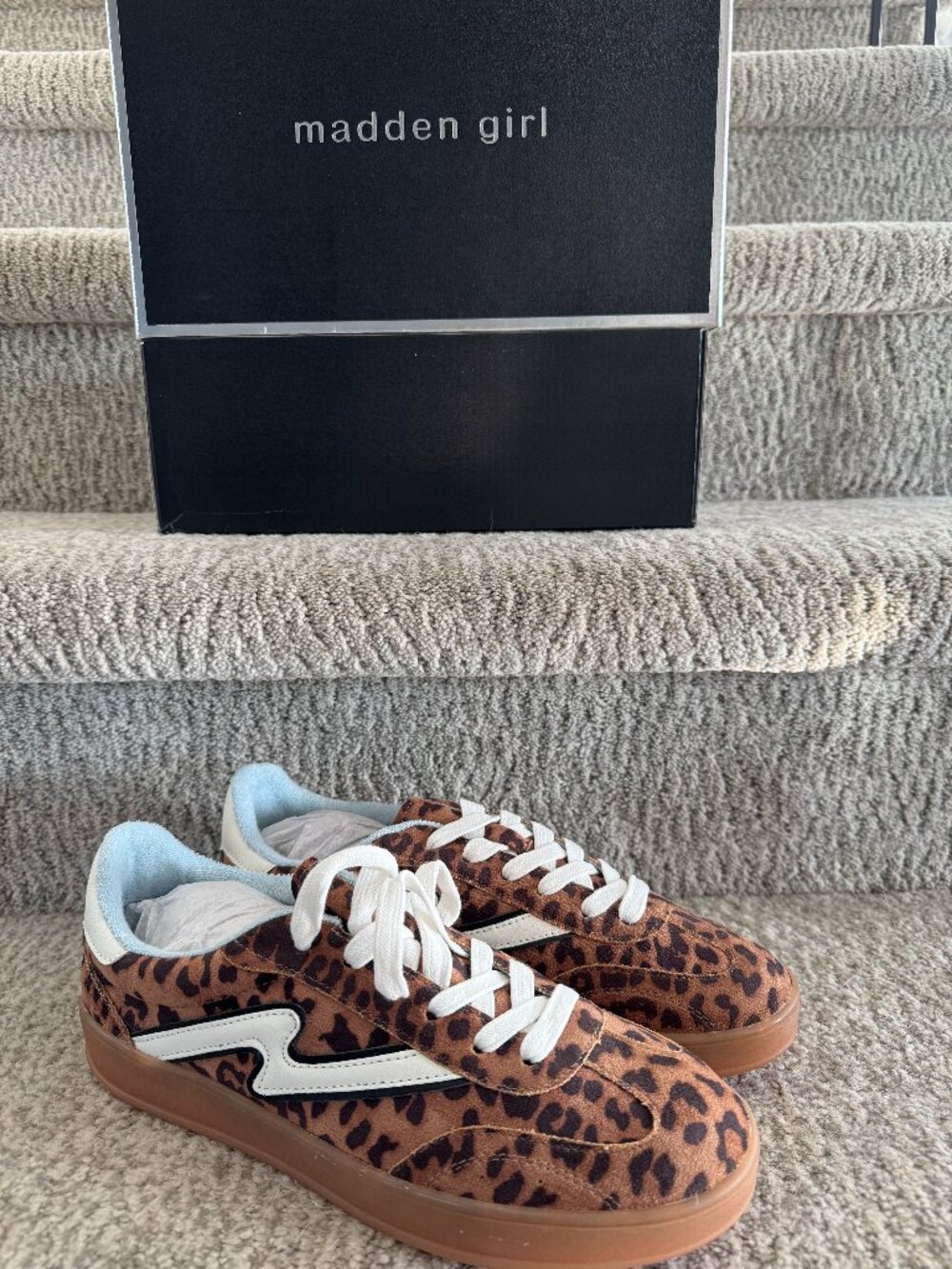 Leopard Print Sneakers - Madden Girl